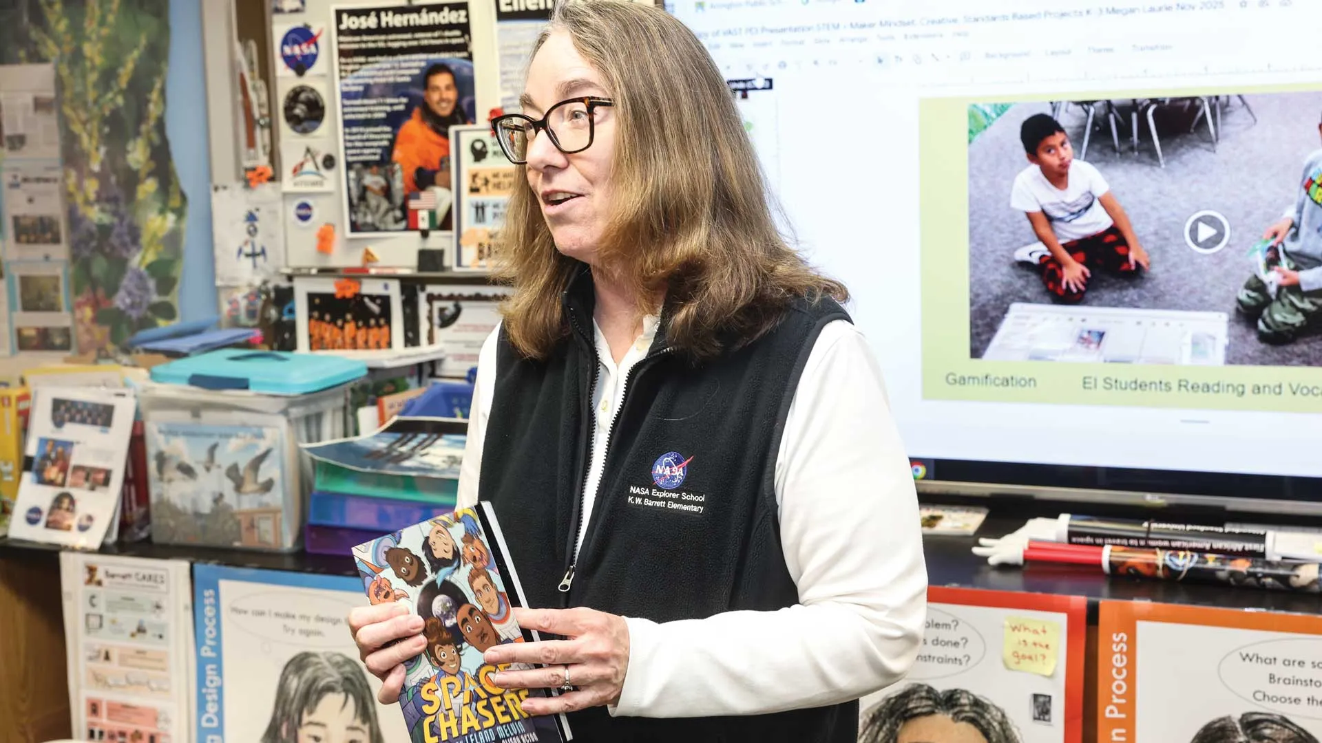 Elementary school teacher Laurie Sullivan.