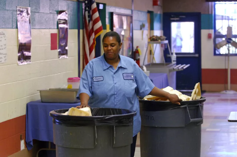 Custodial work in public school
