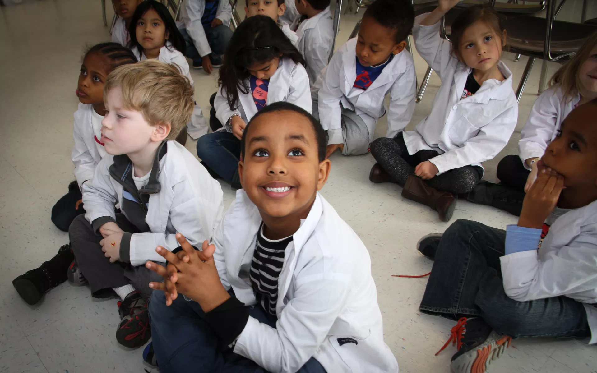 students in classroom