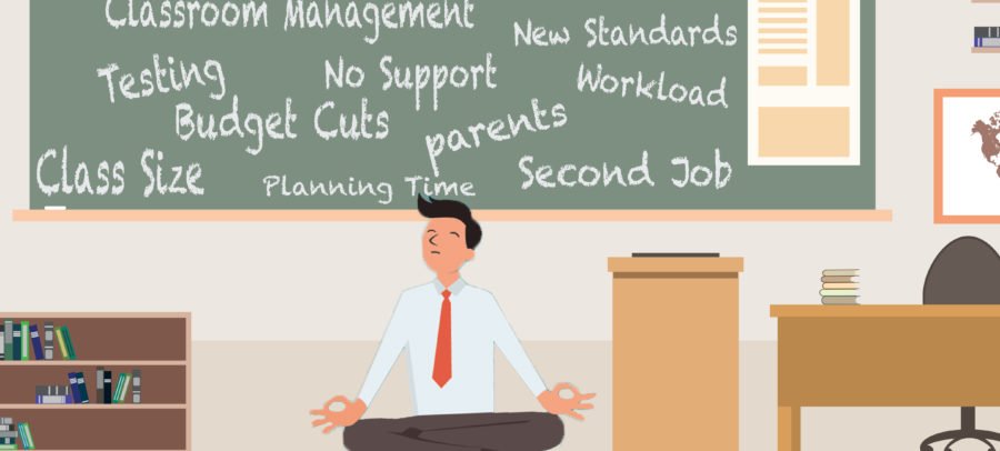 What causes teachers most stress?