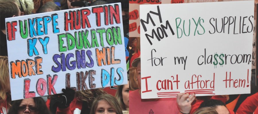 Clever, Funny, and Fiery: The Best of #RedforEd Protest Signs | NEA