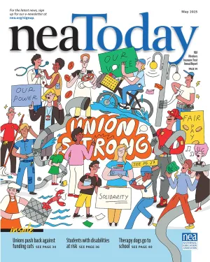 NEA Today May 2025 Cover