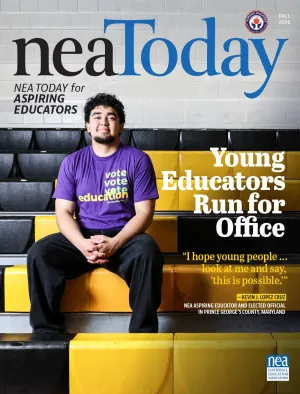 NEA Today for Aspiring Educators Fall 2026 Cover