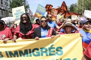 May Day rally