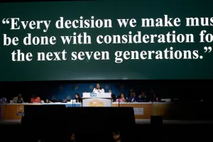 Becky Pringle at the 2025 RA
