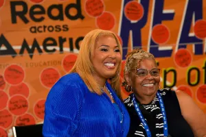 NEA's Read Across America's newest ambassador Helen Darling