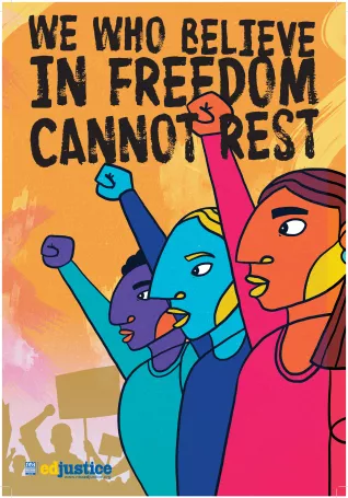 We Who Believe in Freedom Cannot Rest