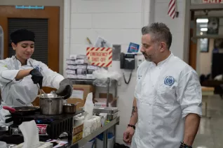 Soleil and Chef Ossi