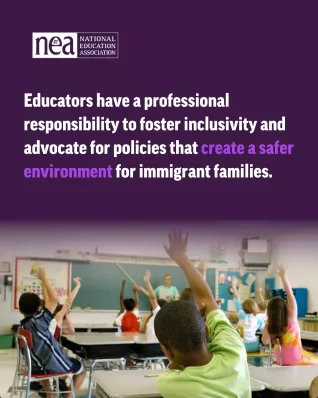Graphic: Educator responsibility to immigrant families