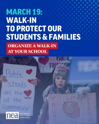 Organize a Walk-In graphic