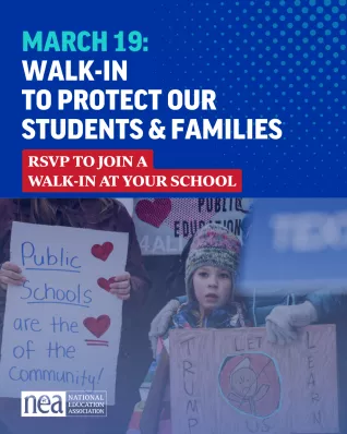 RSVP to join a walk-in