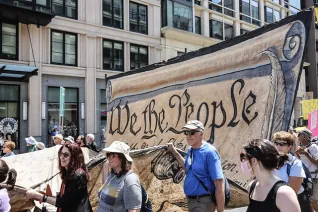 We the People sign