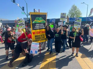 Oakland rally May Day