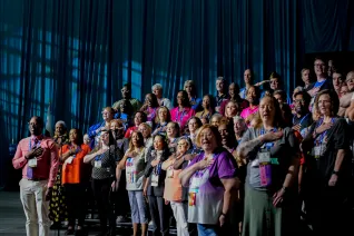 Opening Day at the 2025 NEA Representative Assembly in Portland, Oregon JULY 03