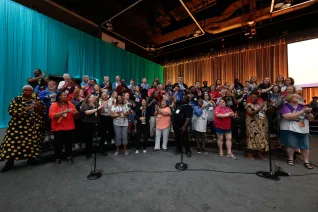 Opening Day at the 2025 NEA Representative Assembly in Portland, Oregon JULY 03