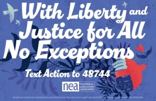 With Liberty and Justice for All art