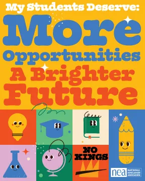 My students deserve more opportunities, a brighter future, and no kings! 