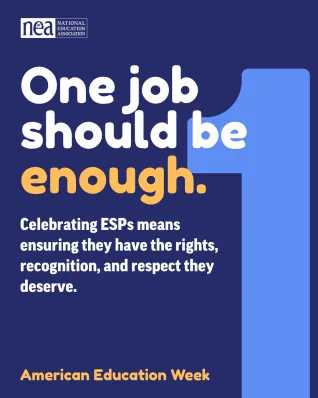 One Job Should Be Enough ESP Day Graphic 3