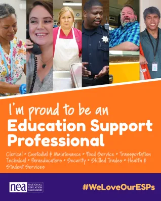 Proud to Be an ESP ESP Day Graphic