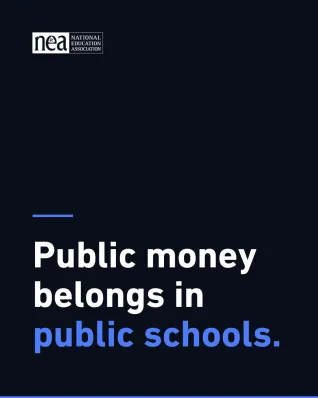 Public money belongs in public schools