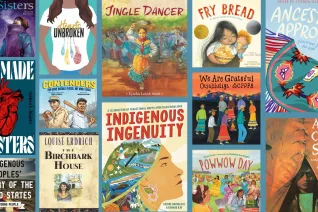 Collage of Native American book covers