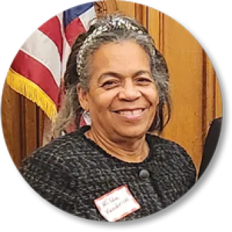 HIlda Kendrick-Appiah, retired educator and activist, in Indiana