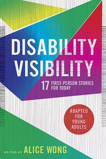 Disability Visibility books cover, young adult version