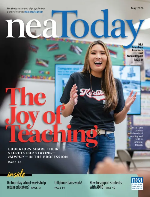 NEA Today Cover, May 2026