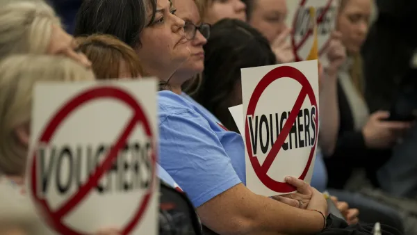 vouchers protest