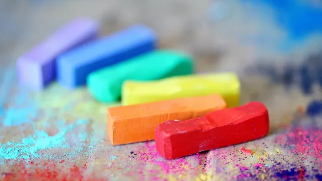 Rainbow pastels