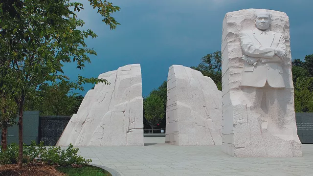 Martin Luther King Jr memorial in Washington DC