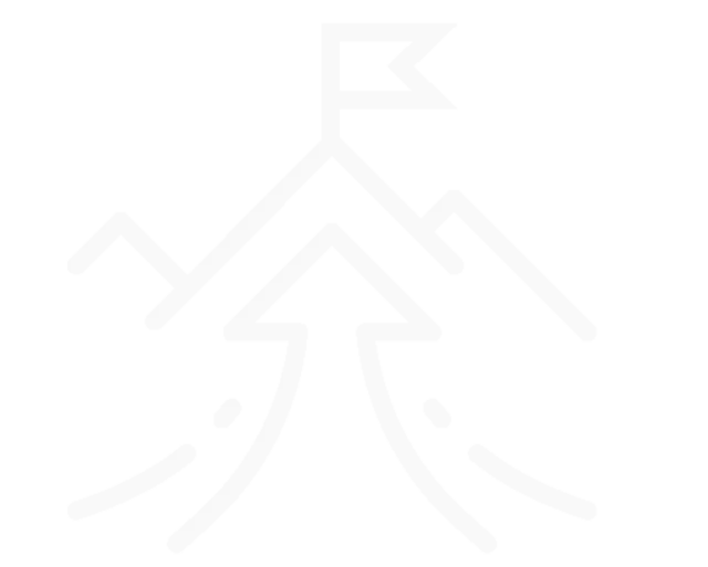 line drawing of arrow pointing to mountaintop