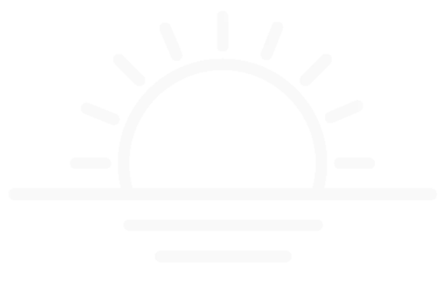 line drawing of sunrise