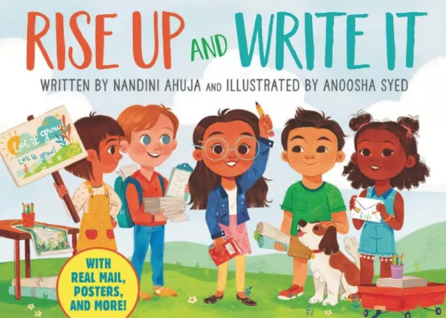 cover of Rise Up and Write It picture book