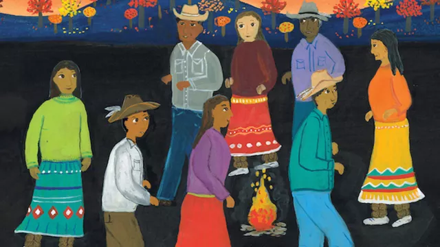 Cropped image from the cover of We Are Grateful, Otsaliheliga