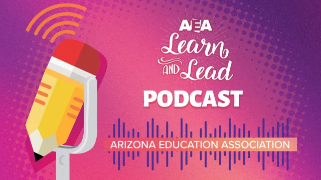AEA Learn and Lead Podcast Banner