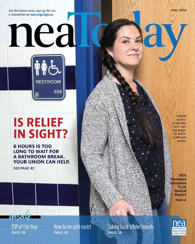 NEA Today Cover, May 2024