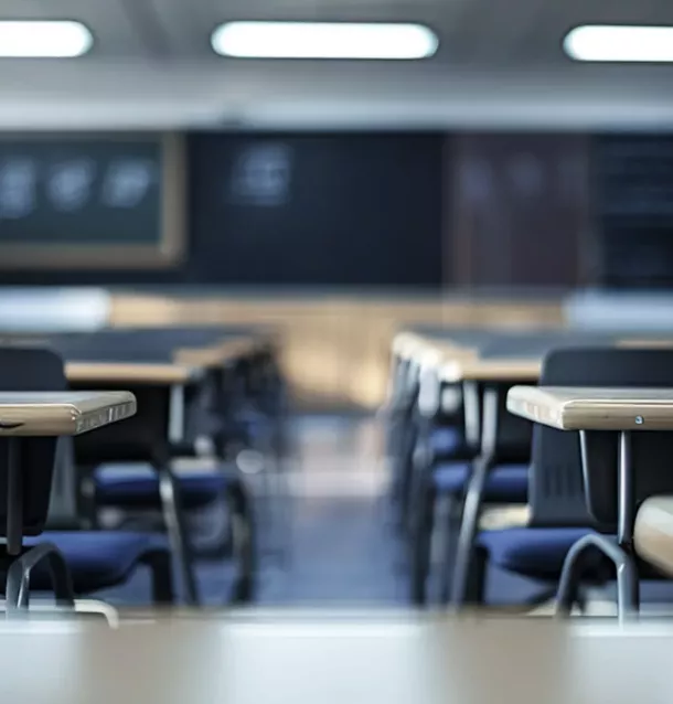Empty classroom
