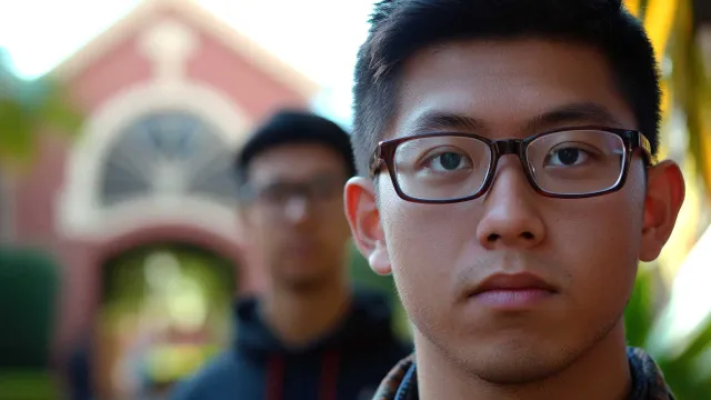 Student on Campus