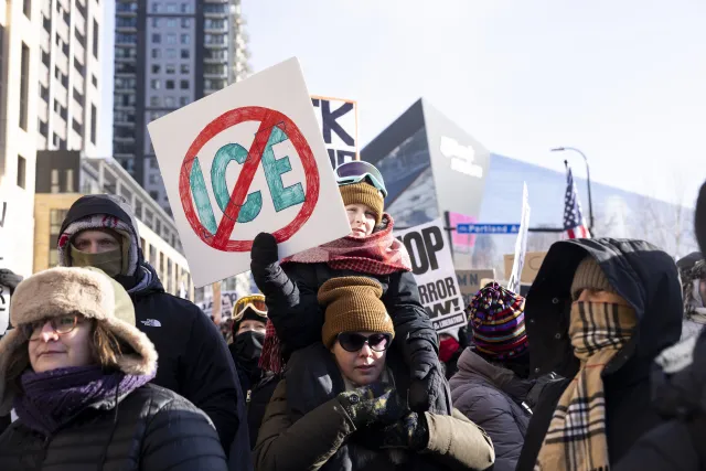 Jan 23 Minneapolis protest