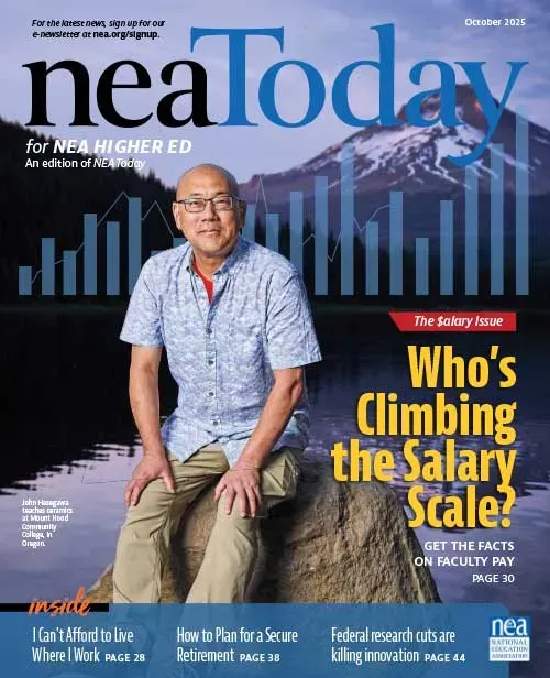 NEA Today HE October 2025 cover