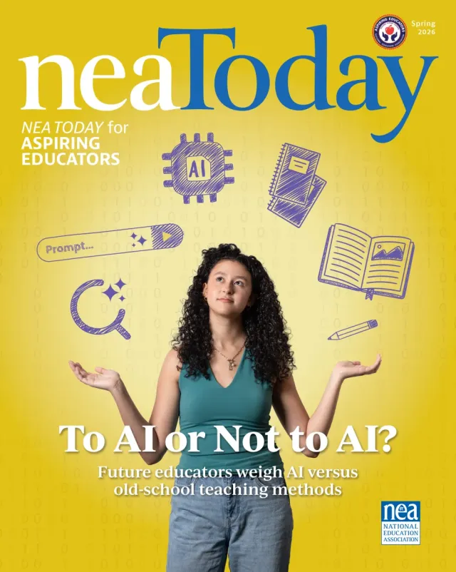 NEA Today for Aspiring Educators, Spring 2026 Cover