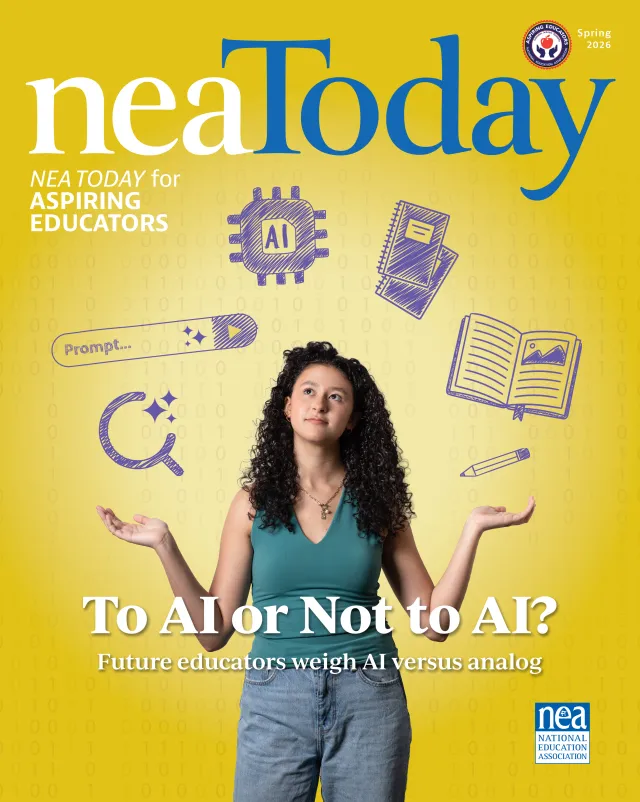 NEA Today for Aspiring Educators, Spring 2026 Cover