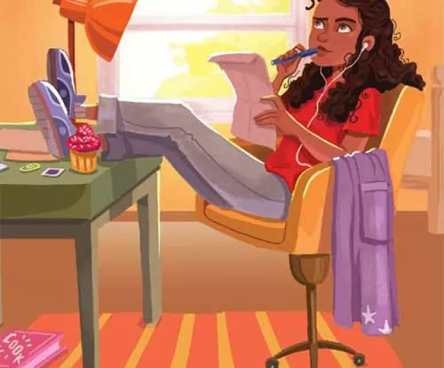 From the Desk of Zoe Washington detail