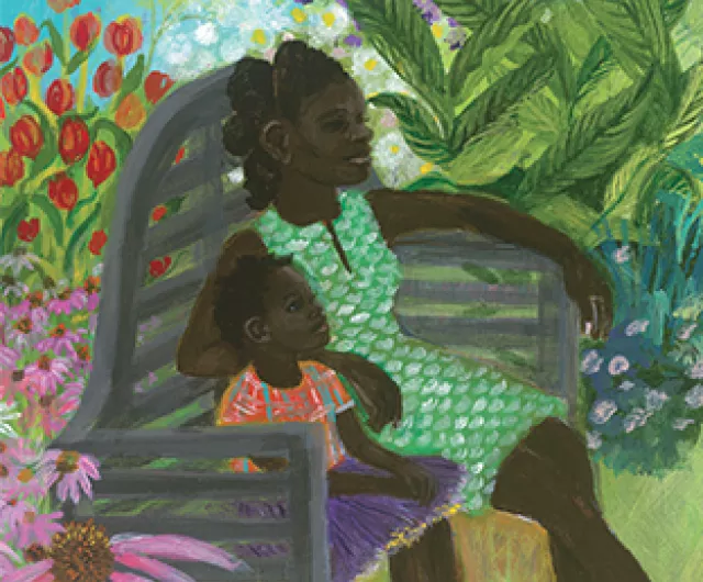 Hair Garden cover detail