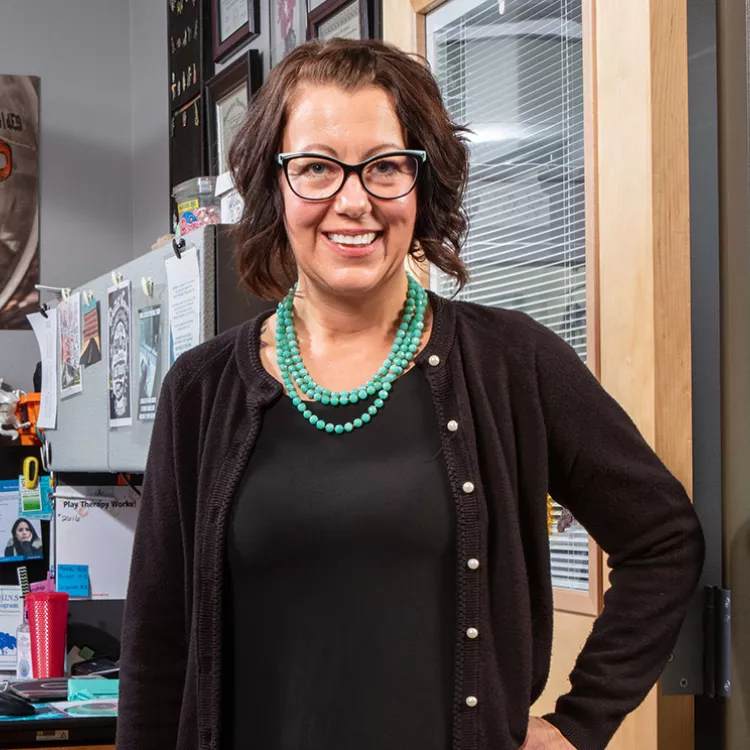 School counselor Carrie Maki