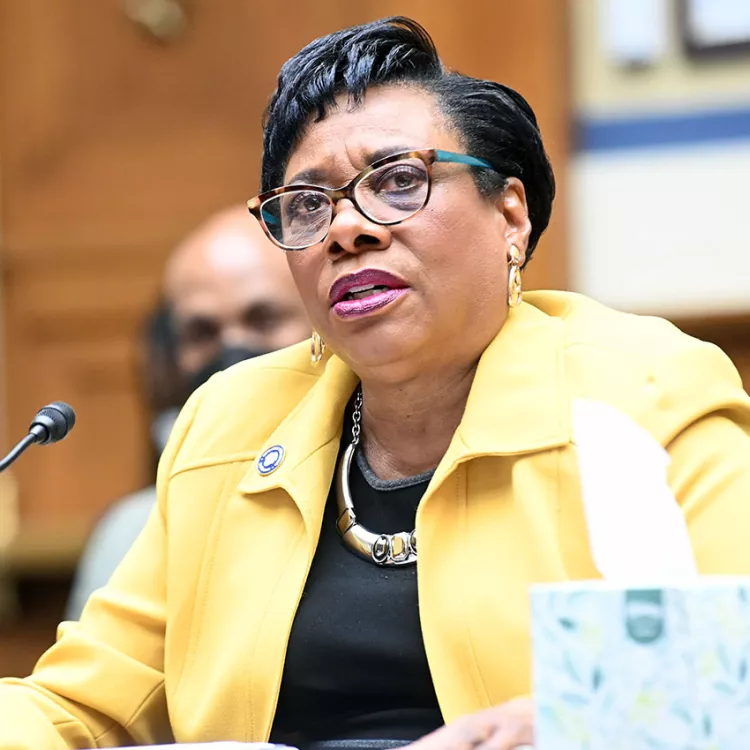 NEA President Becky Pringle testifies before a Congressional Committee on Gun Violence