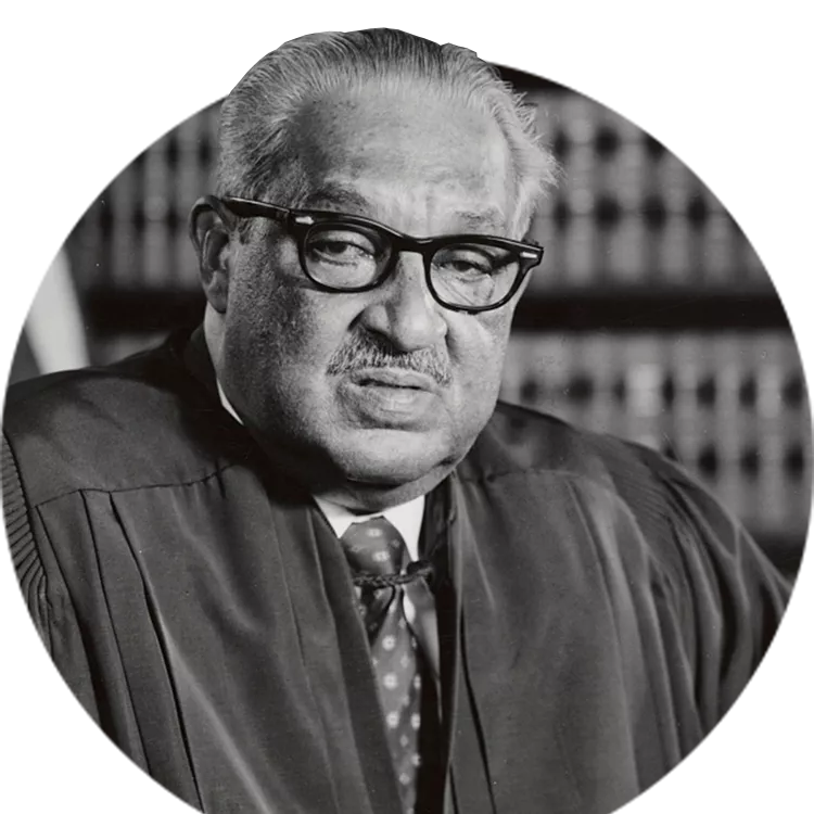 Official portrait of Justice Thurgood Marshall