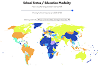 global education tracker screenshot