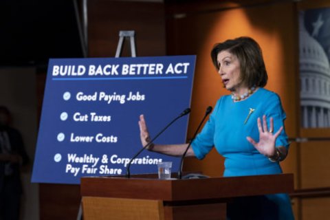 Nancy Pelosi discusses the Build Back Better Act